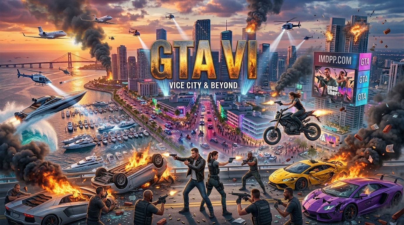 GTA 6 Vice City returns, with a new story and a new era of next-gen gaming