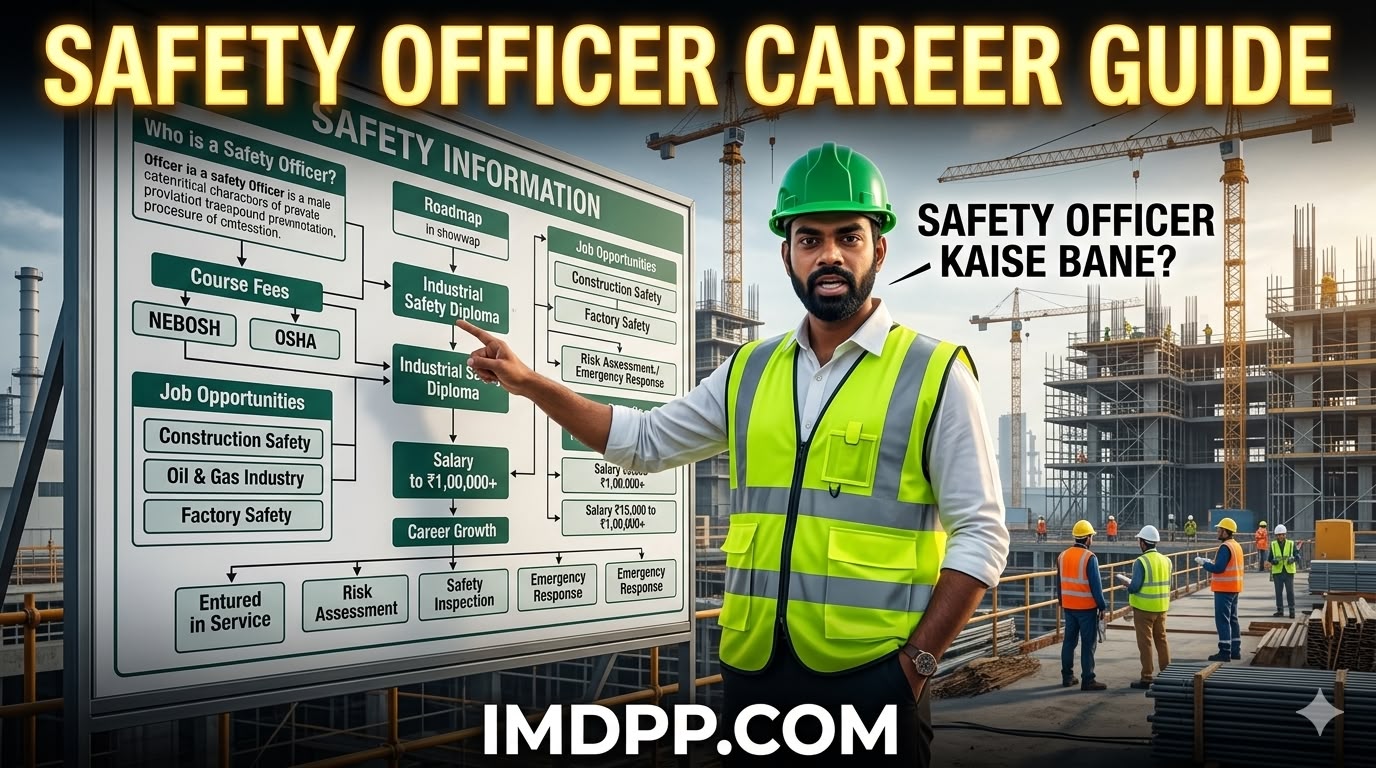 How to become a Safety Officer Complete information, courses, salary, career scope, and job opportunities
