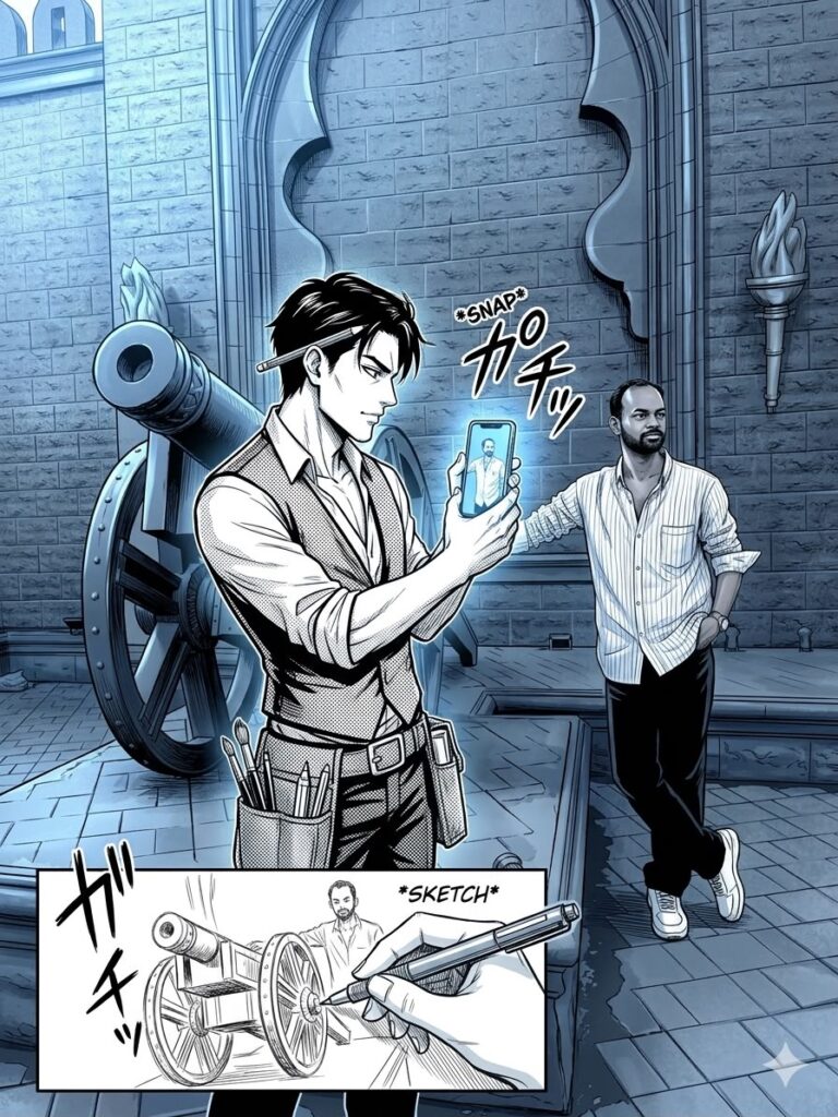 Mini Anime Photographer Trending Prompt