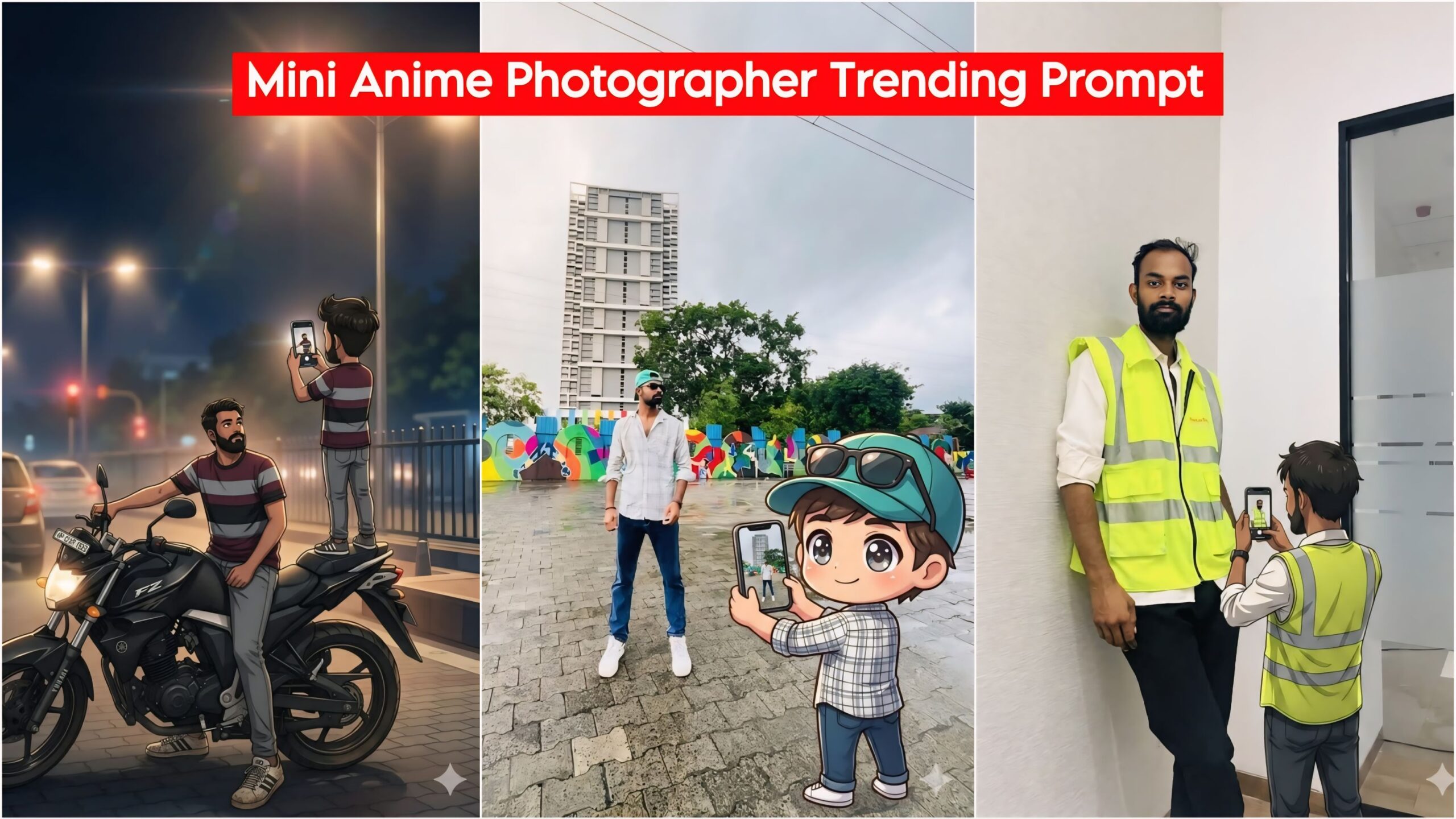 Mini Anime Photographer Trending Prompt Create Viral Instagram Anime Photos