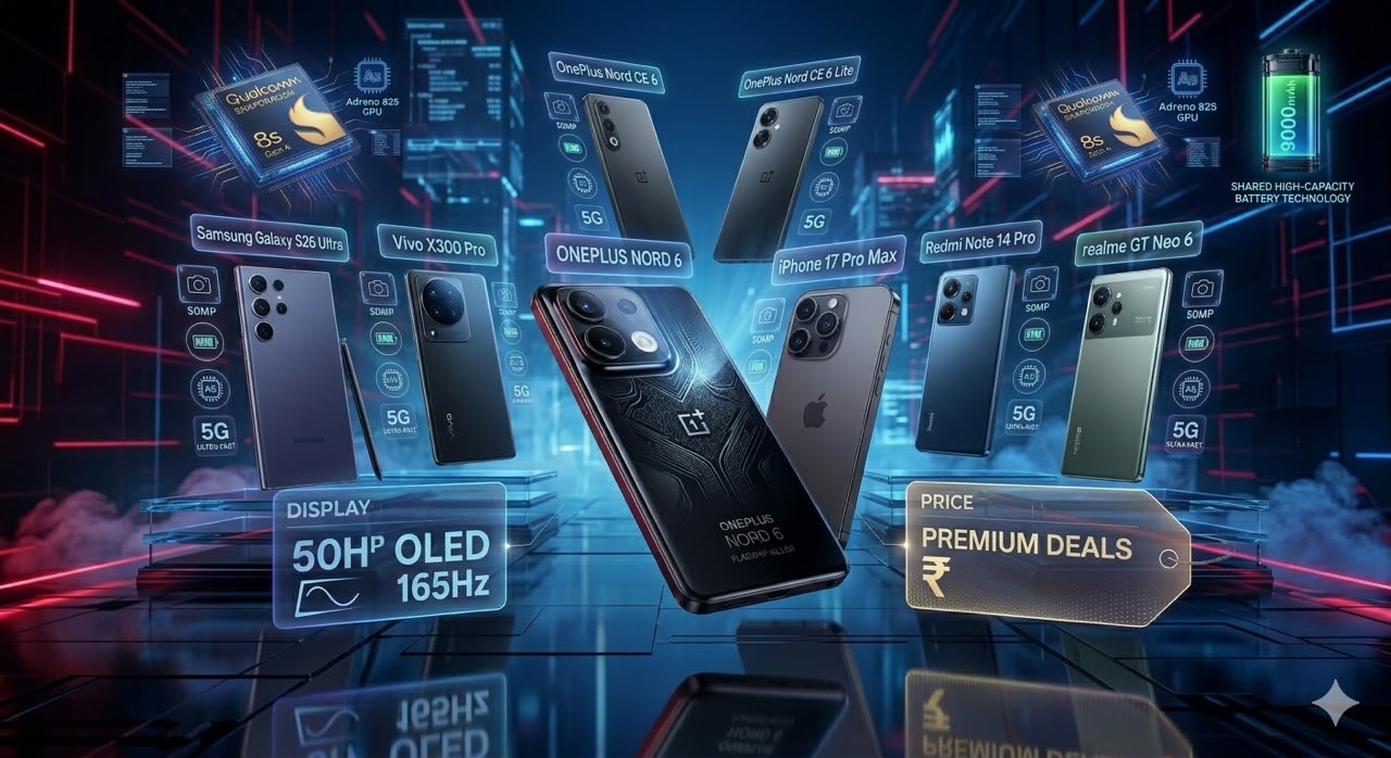 OnePlus Nord CE 6 Series Review 2026 – Full Detailed Guide Nord CE 6, CE 6 Lite & Nord 6