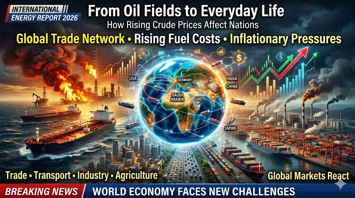 Rising crude oil prices A major challenge for the world economy