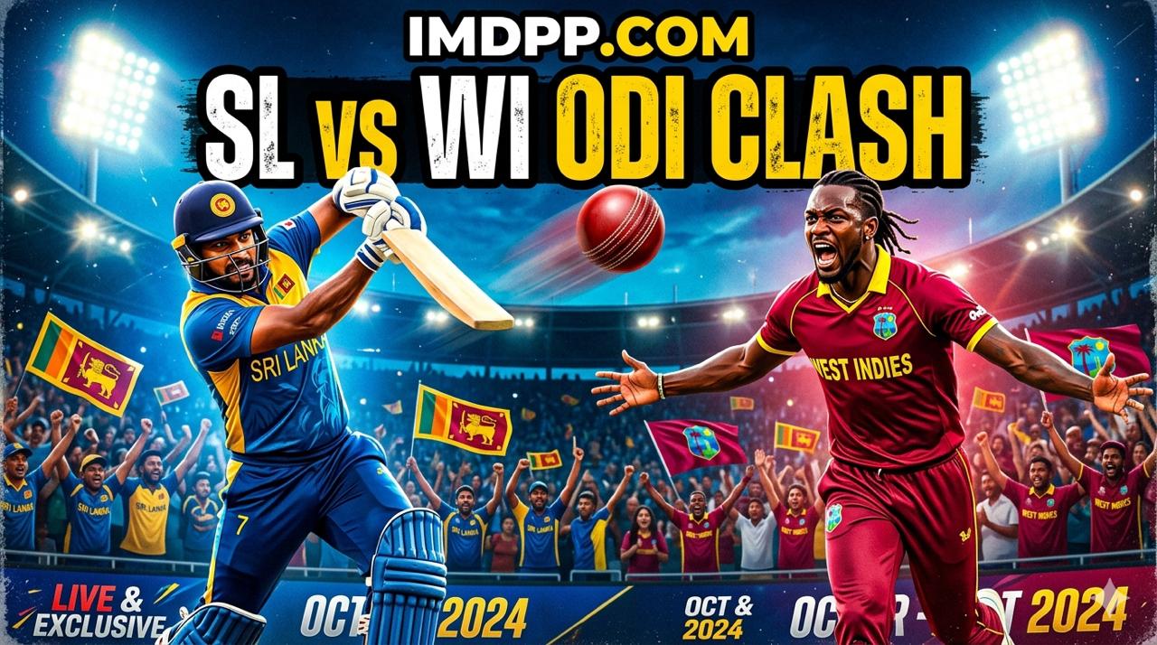 Sri Lanka vs West Indies ODI Series 2026 – Sports Update