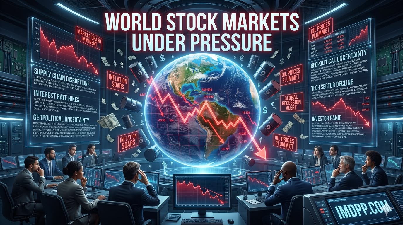 Stock Markets Under Pressure Why are stock markets around the world under pressure
