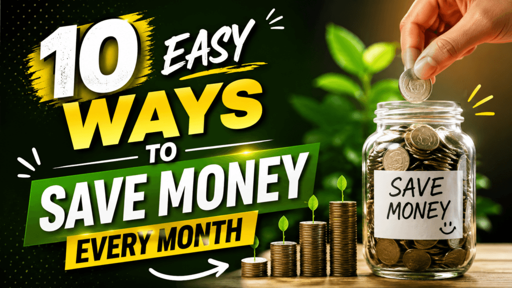 10 Easy Ways to Save Money Every Month in 2026 Everyone Should Know