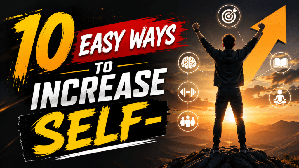 10 easy ways to increase self-worth that everyone should have.