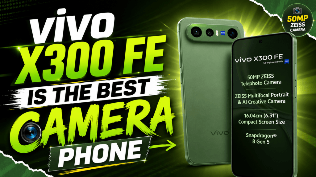 Vivo X300 FE is the best camera and backup performance mobile ever