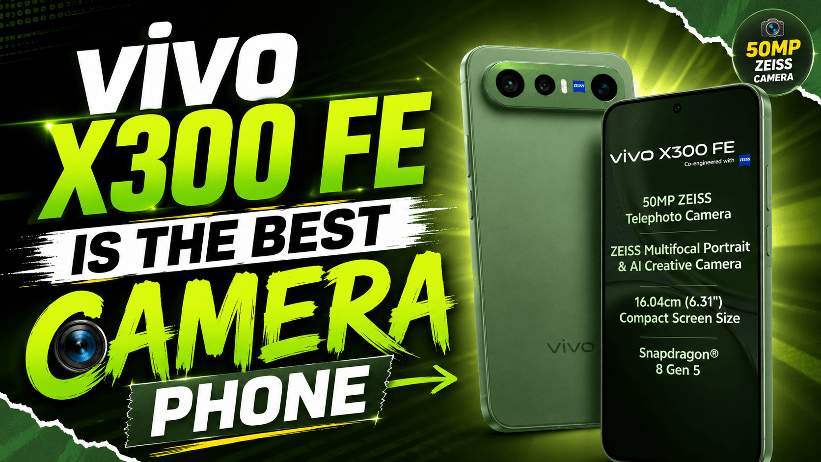 Vivo X300 FE is the best camera and backup performance mobile ever