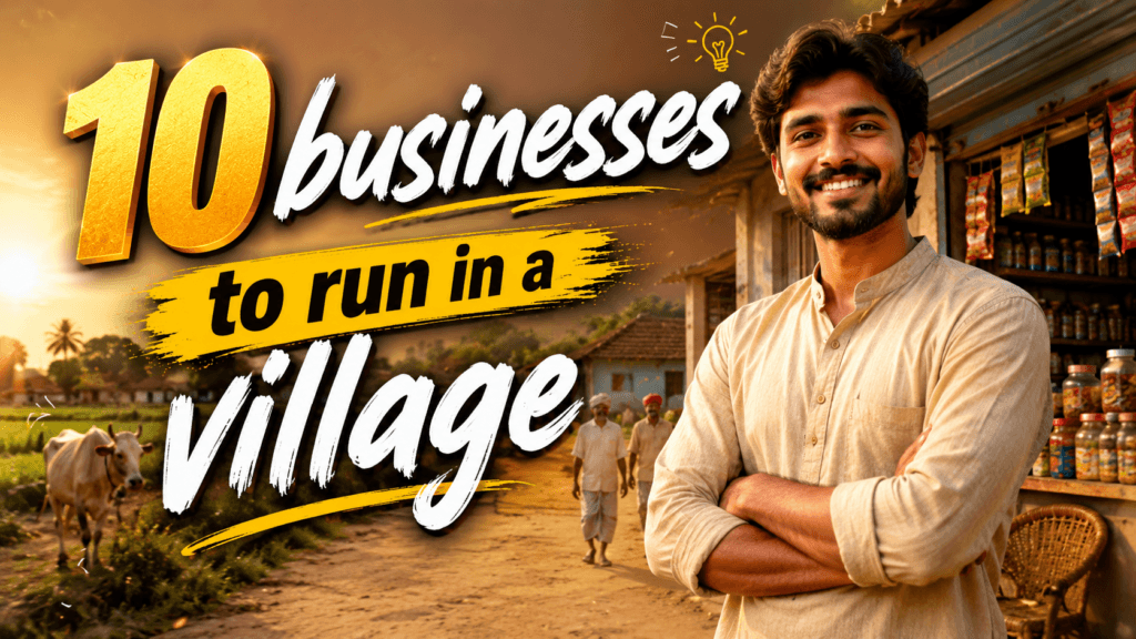 10 businesses to run in a village that everyone should consider